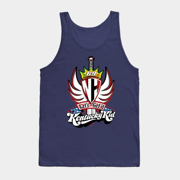 Nicky Hayden The Kentucky Kid Tank Top by Beadams